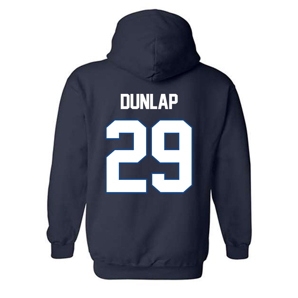 BYU - NCAA Football : Jayden Dunlap - Classic Shersey Hooded Sweatshirt-1