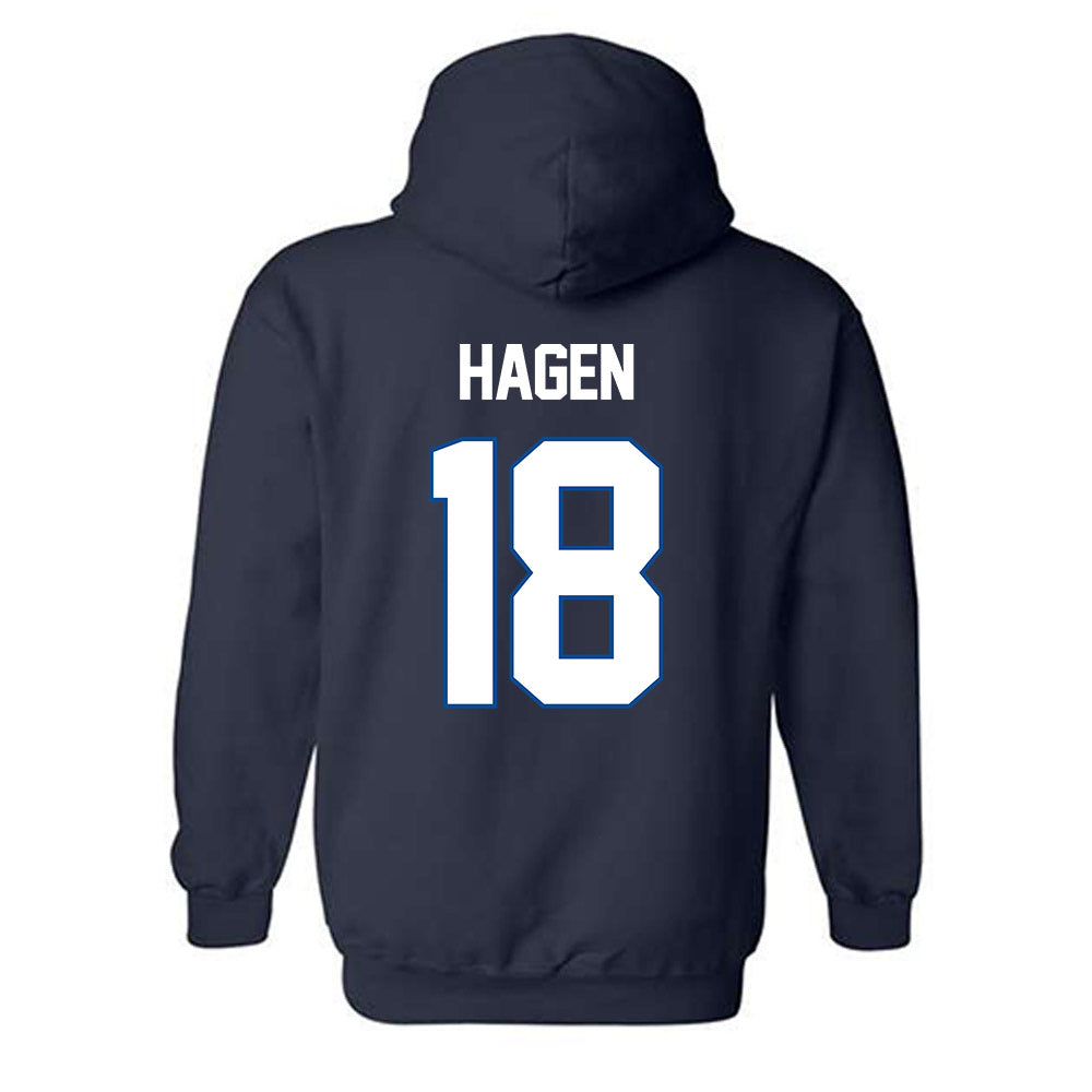 BYU - NCAA Football : Cody Hagen - Classic Shersey Hooded Sweatshirt