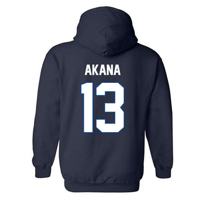 BYU - NCAA Football : Tausili Akana - Classic Shersey Hooded Sweatshirt-1