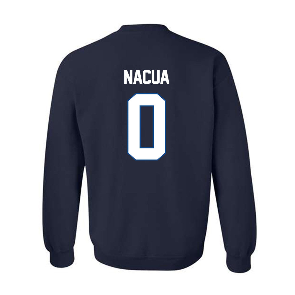BYU - NCAA Football : Tei Nacua - Classic Shersey Crewneck Sweatshirt-1