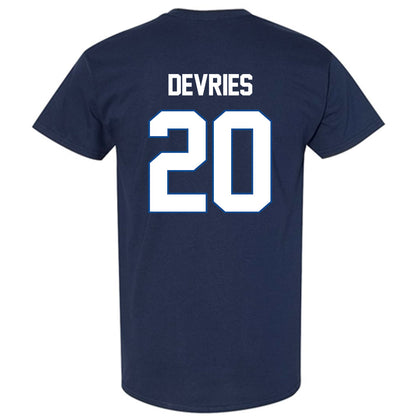 BYU - NCAA Football : Cannon DeVries - Classic Shersey T-Shirt-1