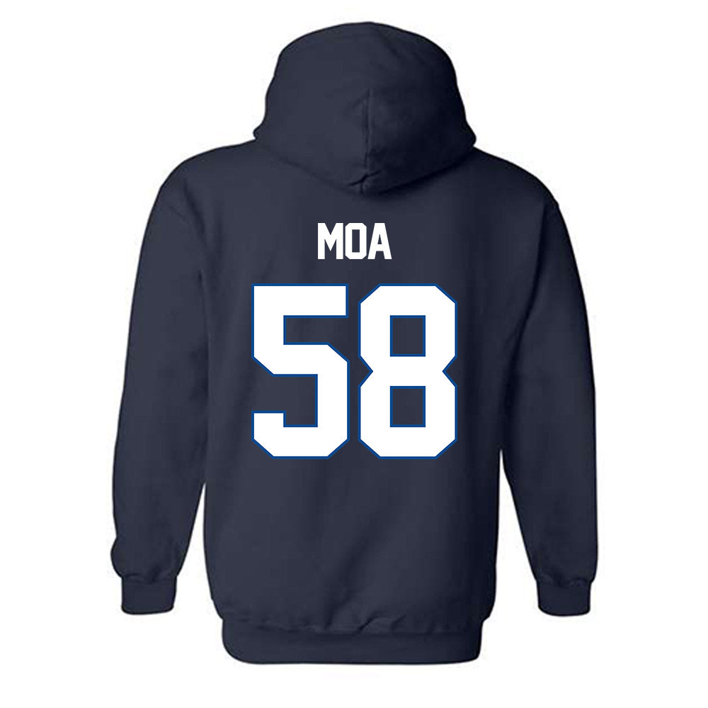 BYU - NCAA Football : Aisea Moa - Classic Shersey Hooded Sweatshirt