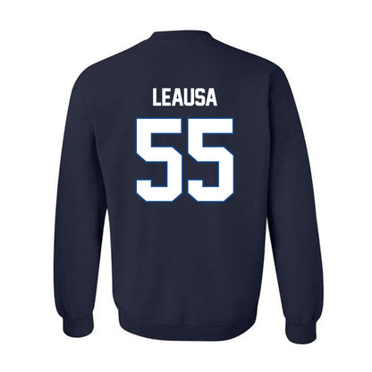 BYU - NCAA Football : Austin Leausa - Classic Shersey Crewneck Sweatshirt-1