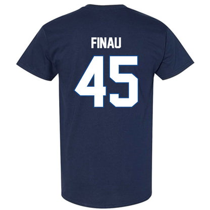 BYU - NCAA Football : Lucky Finau - Classic Shersey T-Shirt-1
