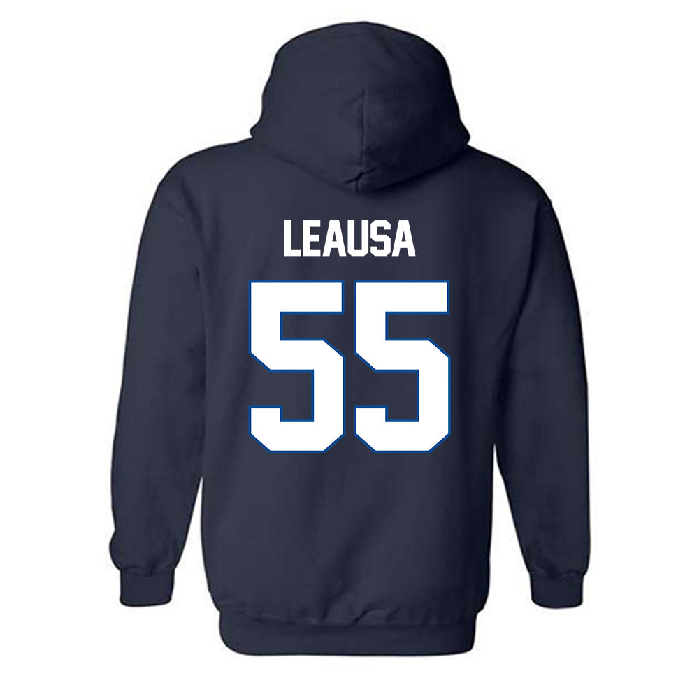 BYU - NCAA Football : Austin Leausa - Classic Shersey Hooded Sweatshirt-1