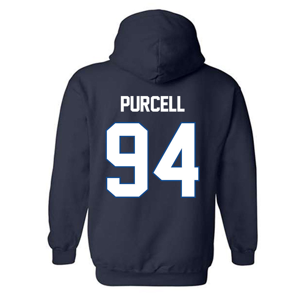 BYU - NCAA Football : Anisi Purcell - Classic Shersey Hooded Sweatshirt-1