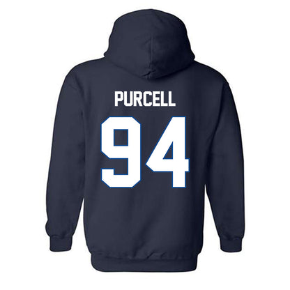 BYU - NCAA Football : Anisi Purcell - Classic Shersey Hooded Sweatshirt-1
