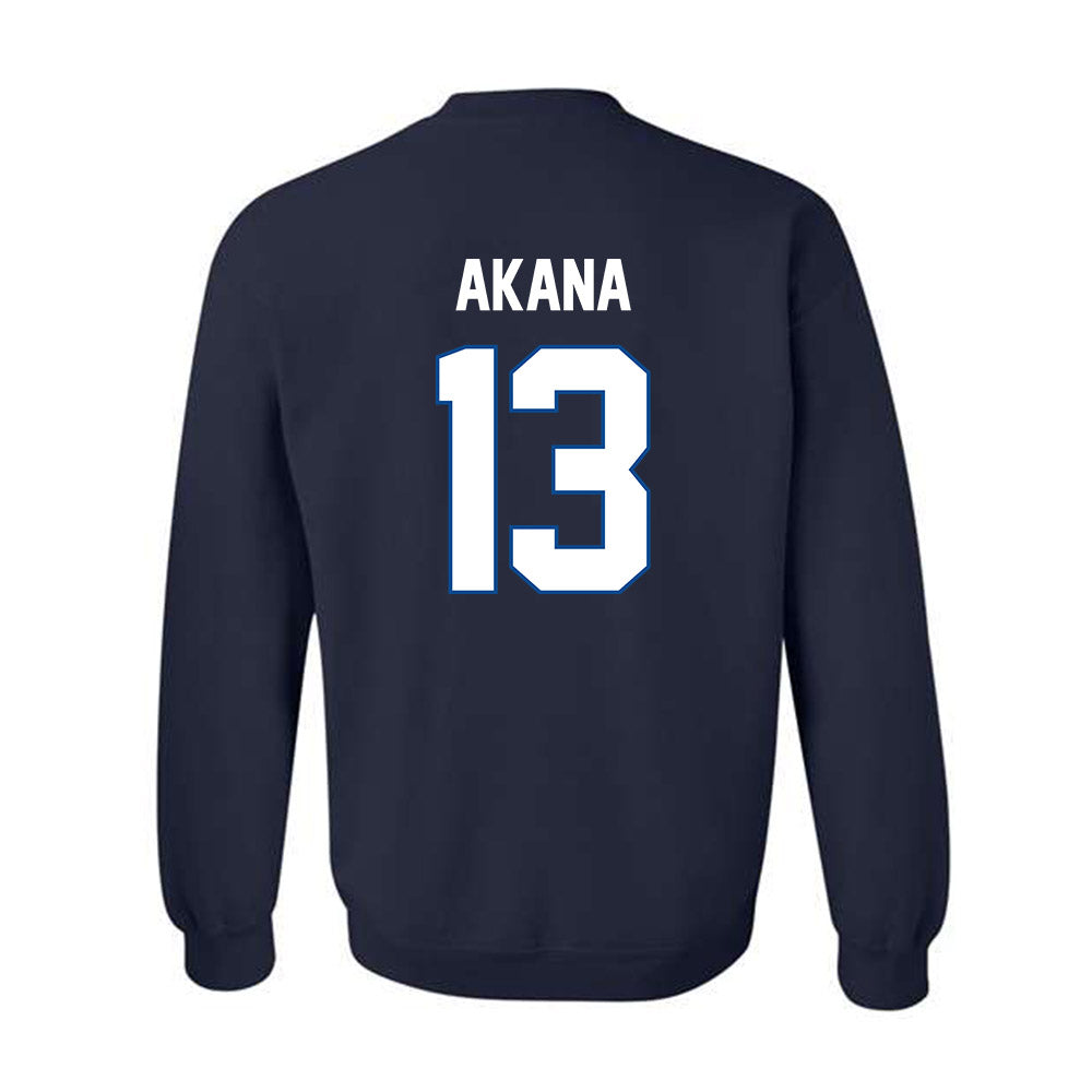 BYU - NCAA Football : Tausili Akana - Classic Shersey Crewneck Sweatshirt-1