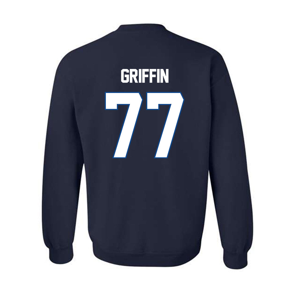 BYU - NCAA Football : Jake Griffin - Classic Shersey Crewneck Sweatshirt-1
