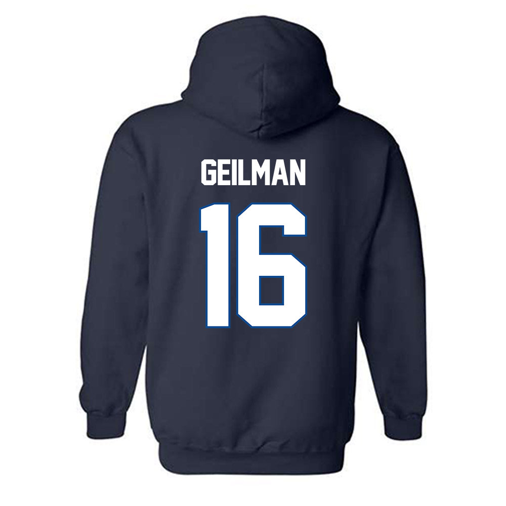 BYU - NCAA Football : Emerson Geilman - Classic Shersey Hooded Sweatshirt-1