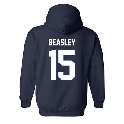 BYU - NCAA Football : Tayvion Beasley - Classic Shersey Hooded Sweatshirt-1