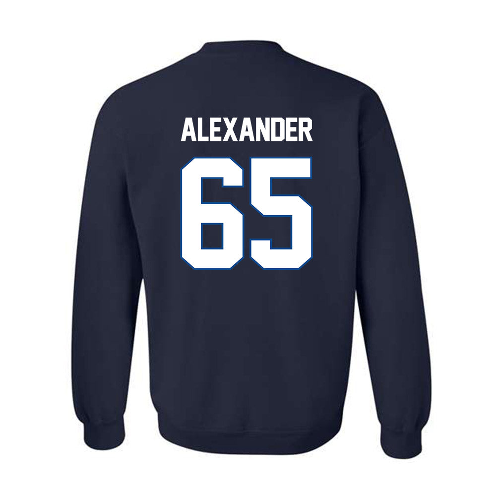 BYU - NCAA Football : Brigham Alexander - Classic Shersey Crewneck Sweatshirt-1