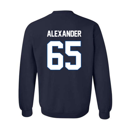 BYU - NCAA Football : Brigham Alexander - Classic Shersey Crewneck Sweatshirt-1