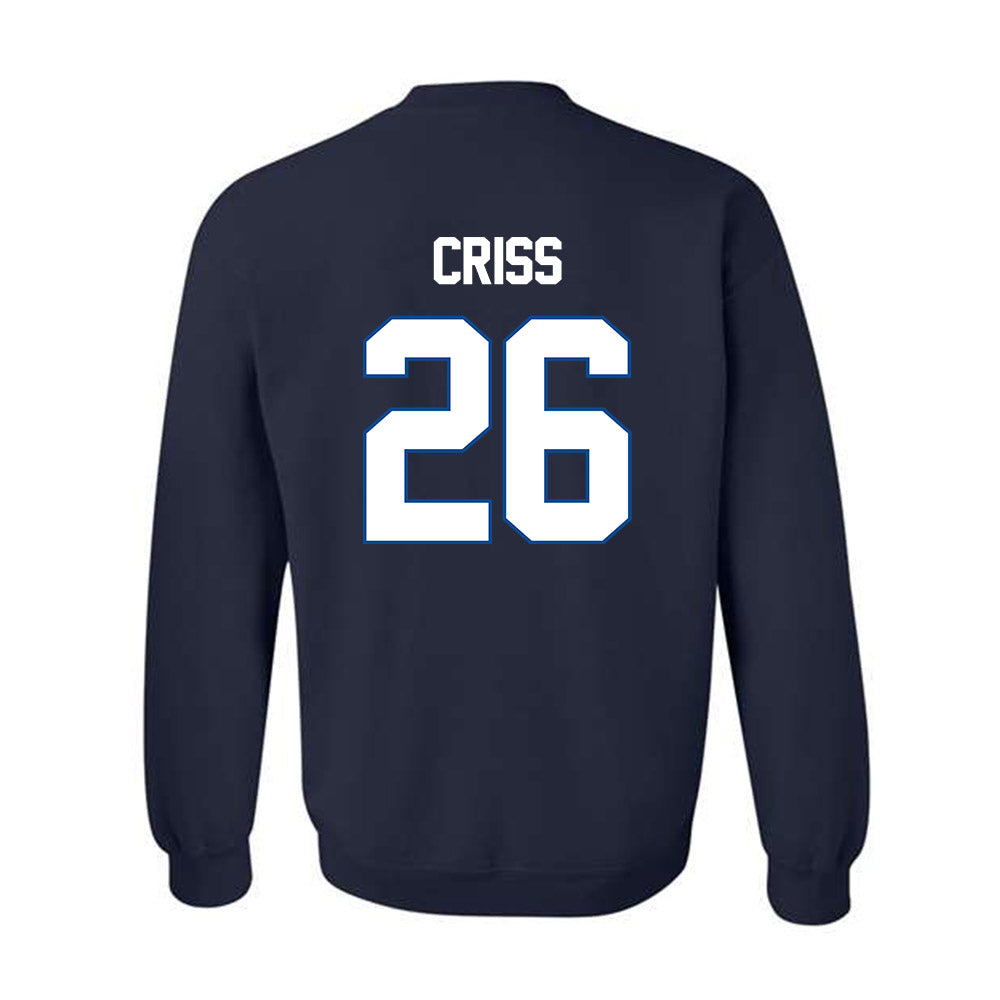 BYU - NCAA Football : Jordyn Criss - Classic Shersey Crewneck Sweatshirt-1