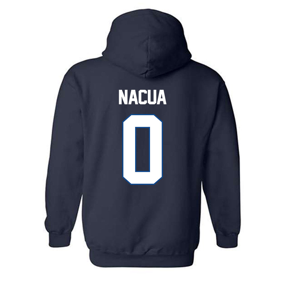 BYU - NCAA Football : Tei Nacua - Classic Shersey Hooded Sweatshirt-1