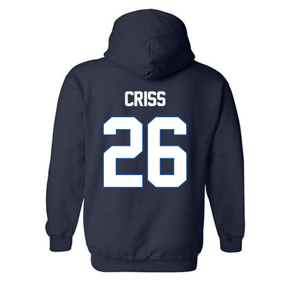 BYU - NCAA Football : Jordyn Criss - Classic Shersey Hooded Sweatshirt-1