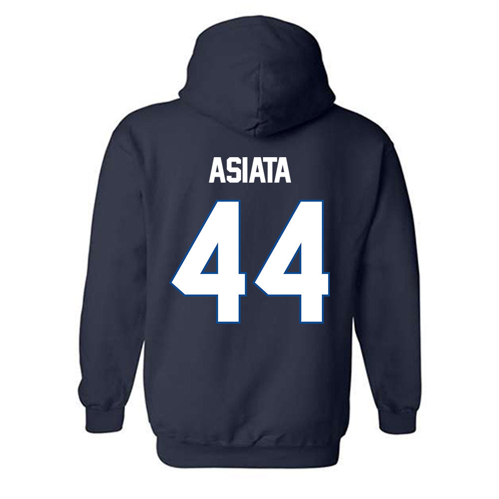 BYU - NCAA Football : Ephraim Asiata - Classic Shersey Hooded Sweatshirt-1