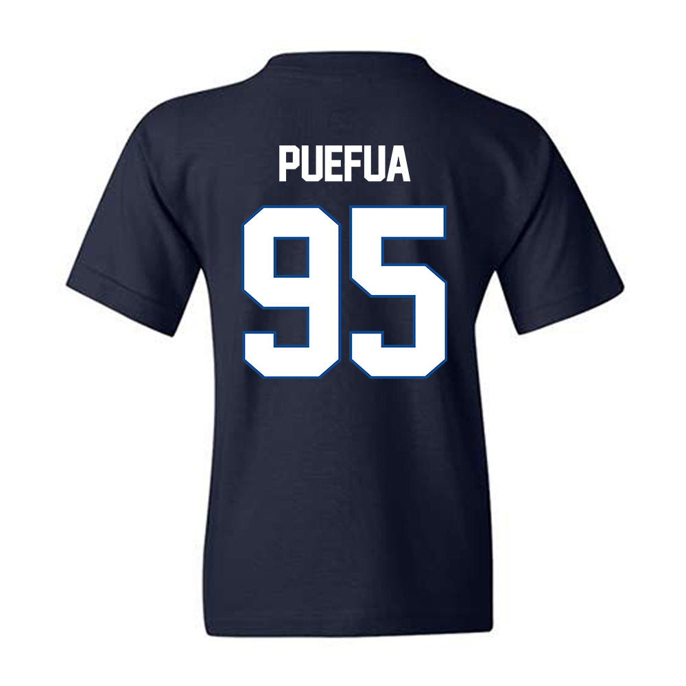 BYU - NCAA Football : Alvin Puefua - Classic Shersey Youth T-Shirt-1