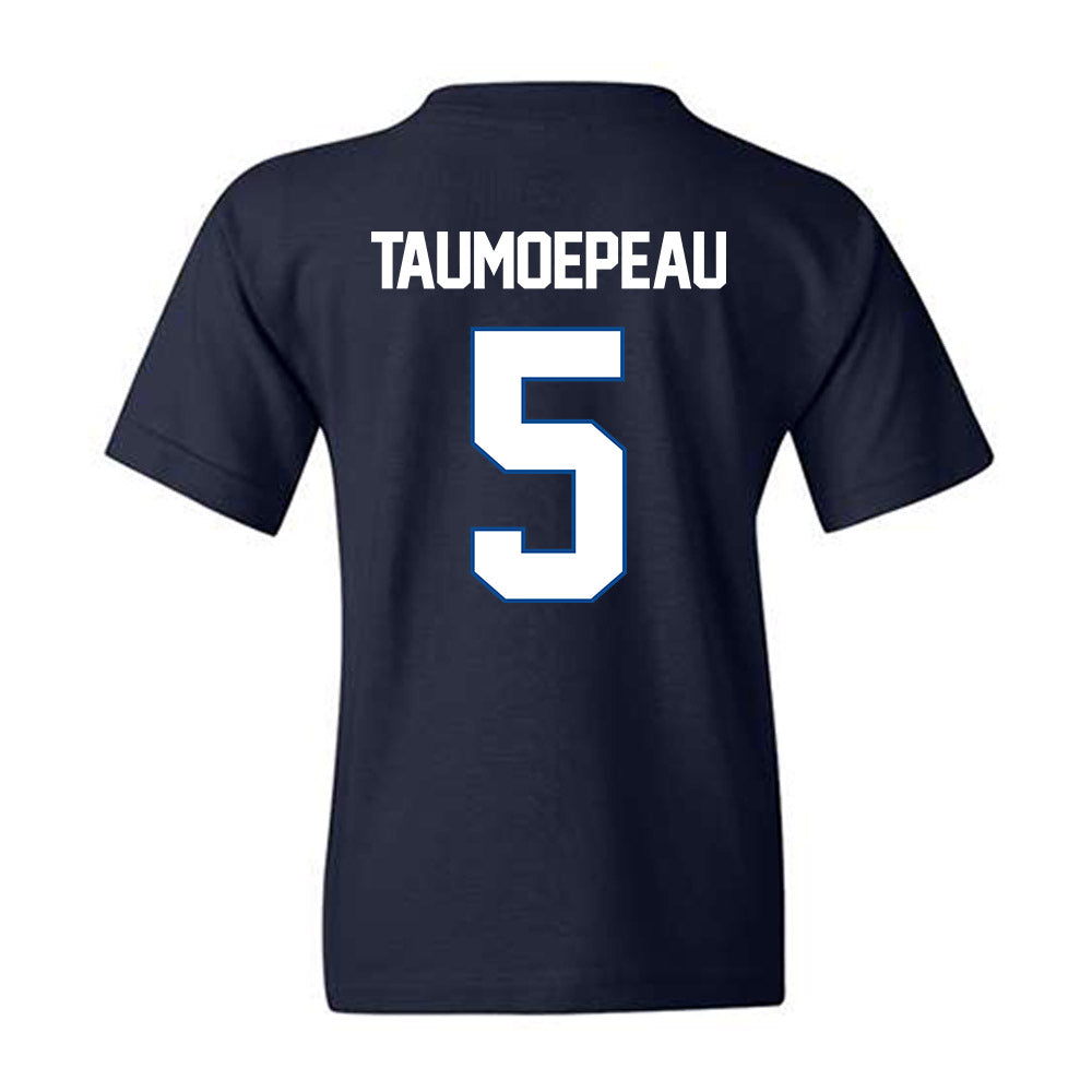 BYU - NCAA Football : Nusi Taumoepeau - Classic Shersey Youth T-Shirt-1