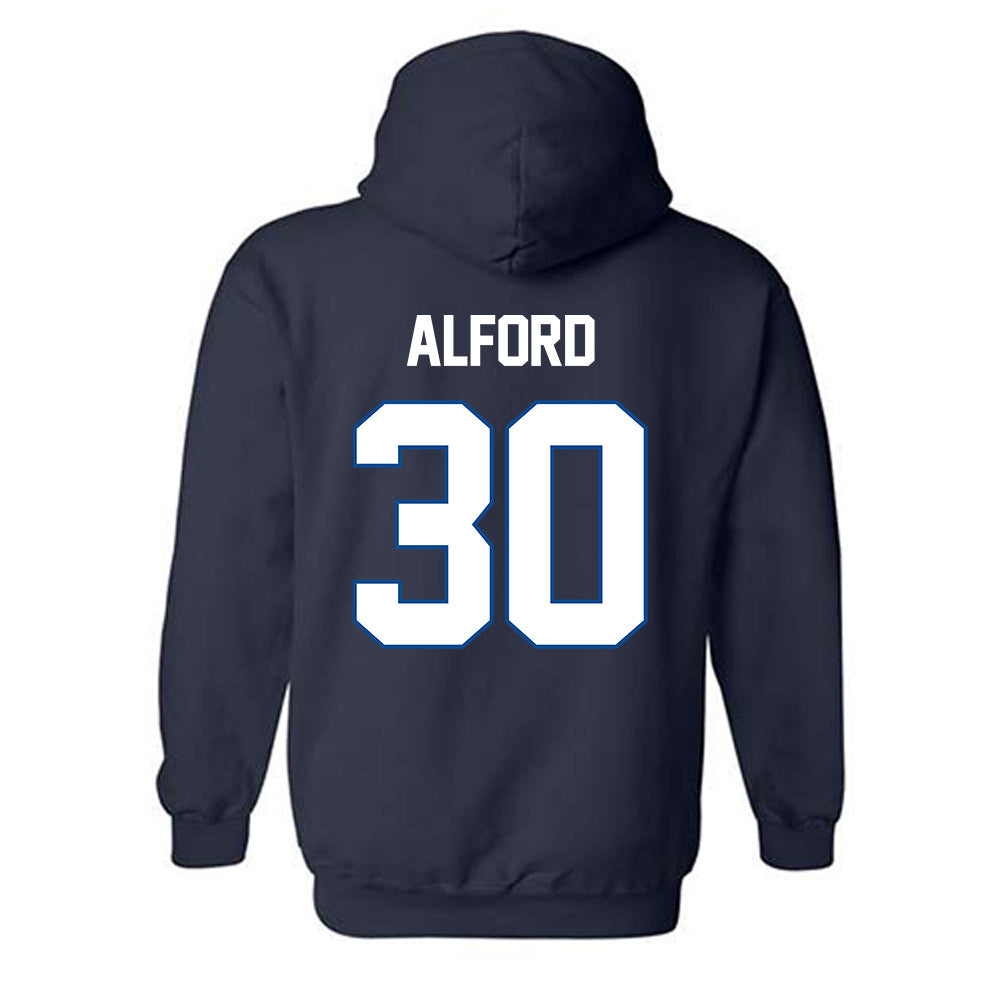 BYU - NCAA Football : Max Alford - Classic Shersey Hooded Sweatshirt-1