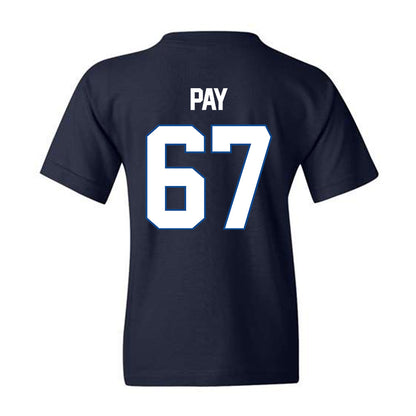 BYU - NCAA Football : Trevor Pay - Classic Shersey Youth T-Shirt