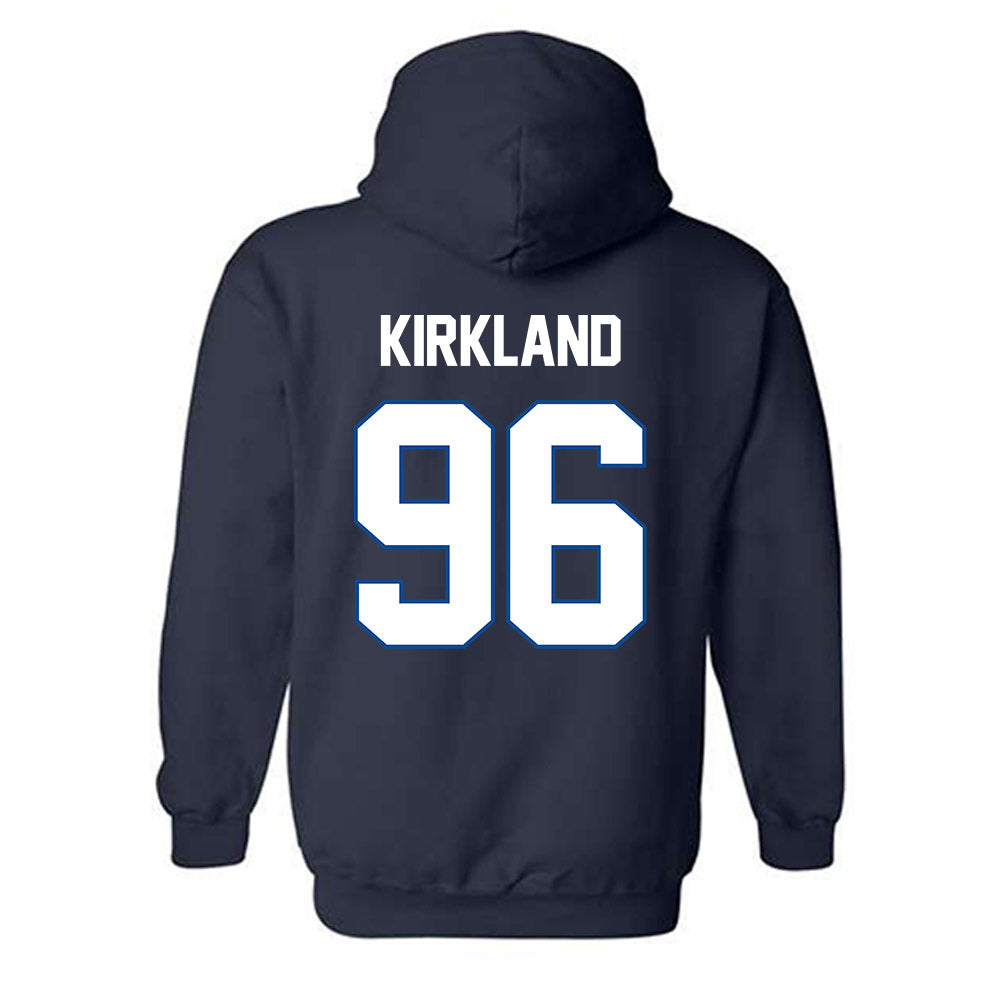 BYU - NCAA Football : Justin Kirkland - Classic Shersey Hooded Sweatshirt-1