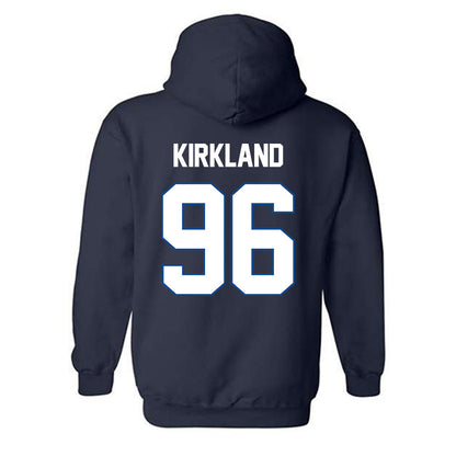 BYU - NCAA Football : Justin Kirkland - Classic Shersey Hooded Sweatshirt-1