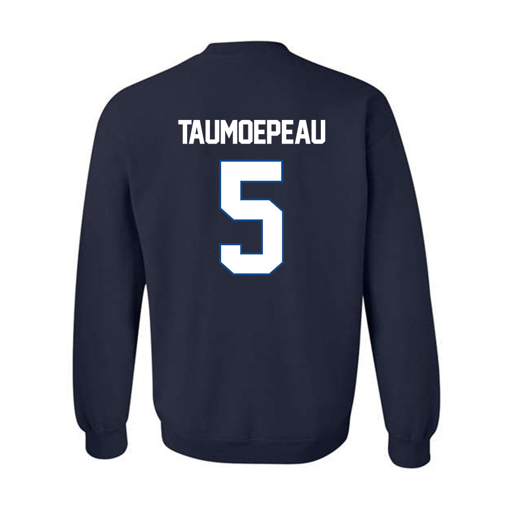 BYU - NCAA Football : Nusi Taumoepeau - Classic Shersey Crewneck Sweatshirt-1