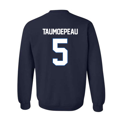 BYU - NCAA Football : Nusi Taumoepeau - Classic Shersey Crewneck Sweatshirt-1