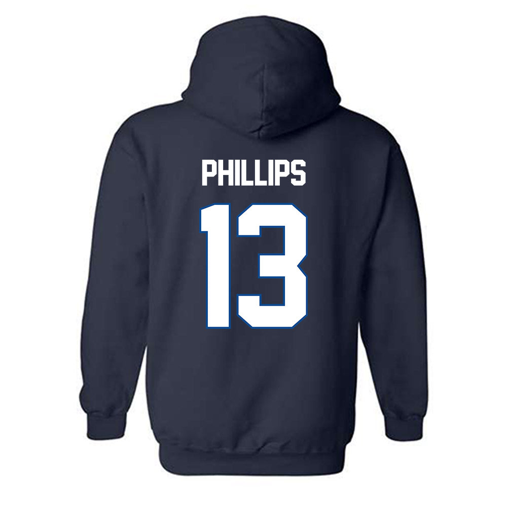 BYU - NCAA Football : Jojo Phillips - Classic Shersey Hooded Sweatshirt-1