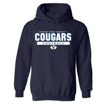 BYU - NCAA Football : Iki Tupou - Classic Shersey Hooded Sweatshirt-0