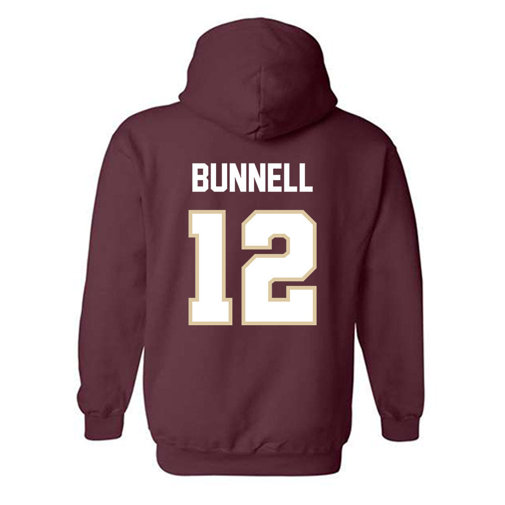 Boston College - NCAA Softball : Carly Bunnell - Classic Shersey Hooded Sweatshirt-1