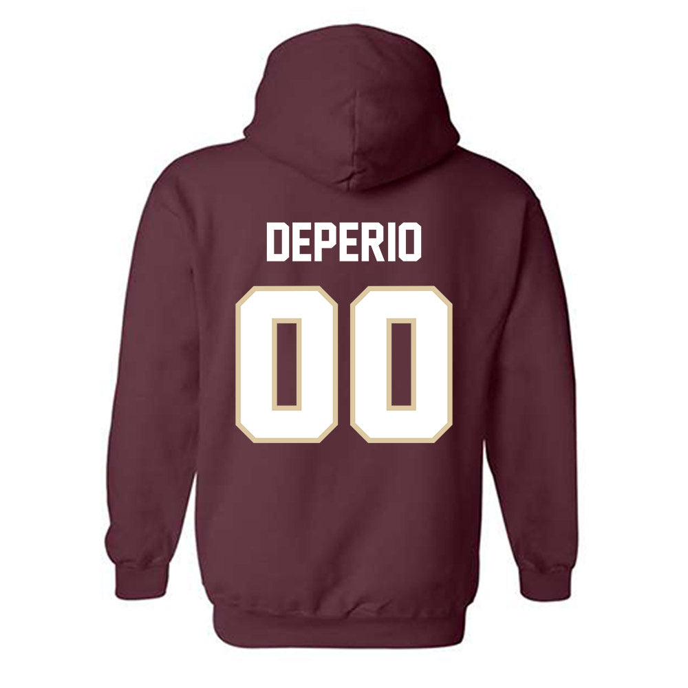 Boston College - NCAA Softball : Kaeliana DePerio - Classic Shersey Hooded Sweatshirt-1