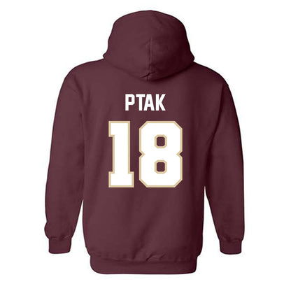 Boston College - NCAA Softball : Abby Ptak - Classic Shersey Hooded Sweatshirt-1