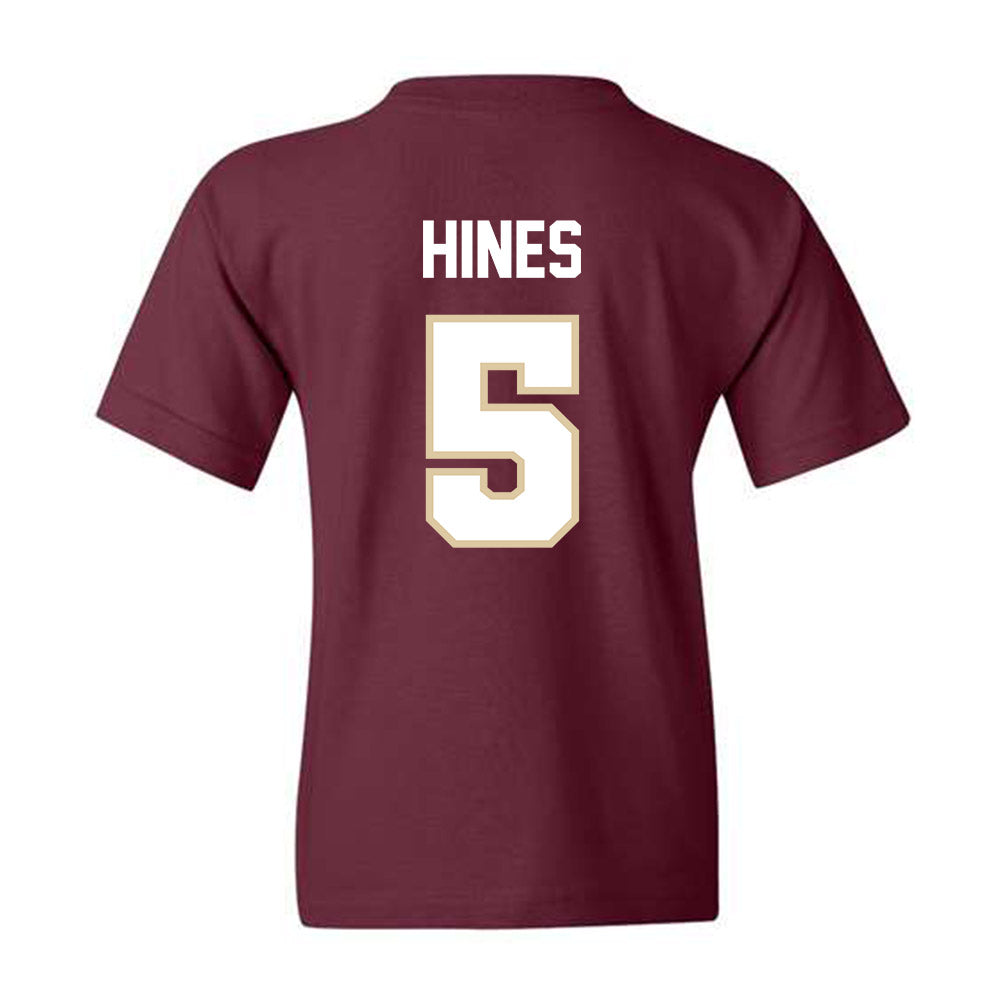 Boston College - NCAA Softball : Zoe Hines - Classic Shersey Youth T-Shirt