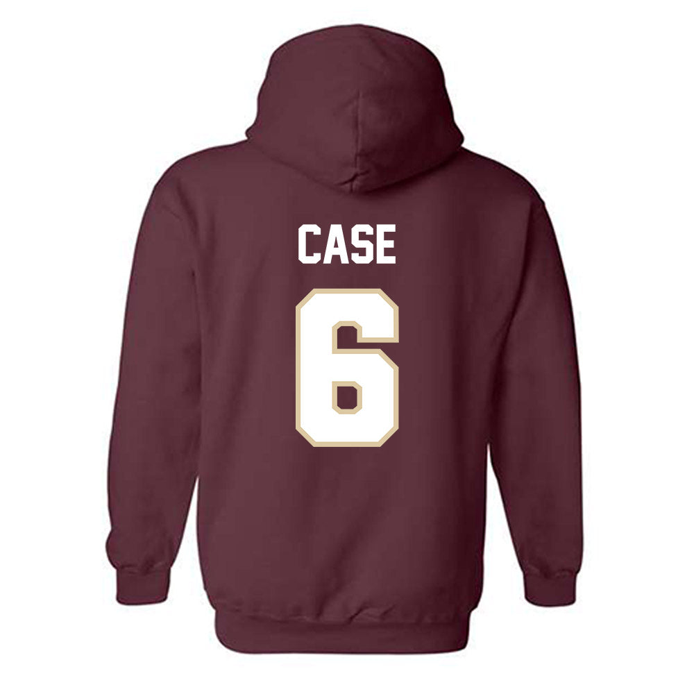 Boston College - NCAA Softball : Kali Case - Classic Shersey Hooded Sweatshirt