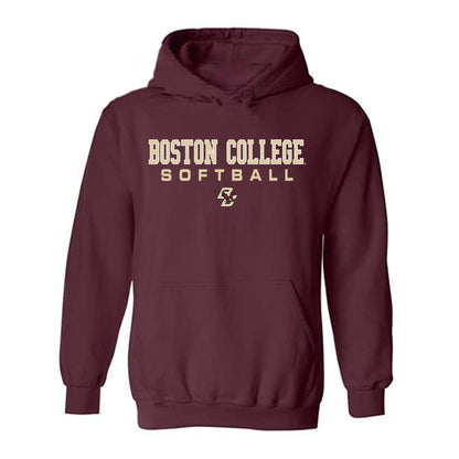 Boston College - NCAA Softball : Kaeliana DePerio - Classic Shersey Hooded Sweatshirt-0