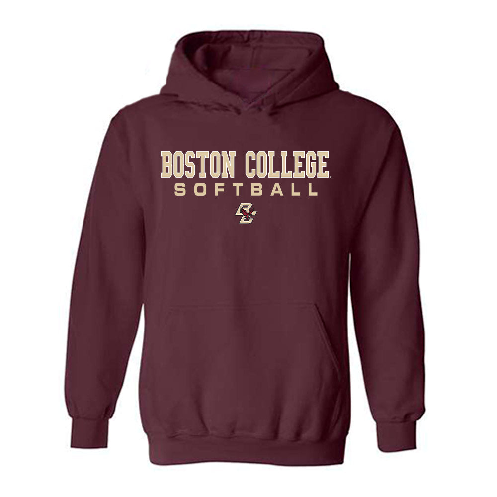 Boston College - NCAA Softball : Addison Jackson - Classic Shersey Hooded Sweatshirt-0
