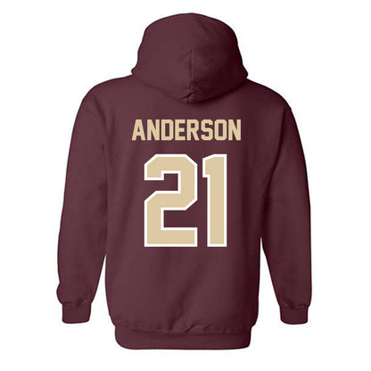 Boston College - NCAA Women's Basketball : Amirah Anderson - Classic Shersey Hooded Sweatshirt-1