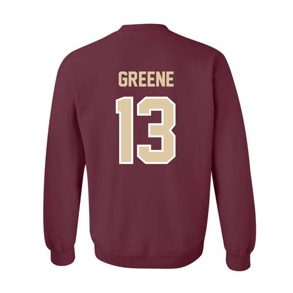 Boston College - NCAA Women's Basketball : Tatum Greene - Classic Shersey Crewneck Sweatshirt