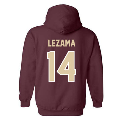 Boston College - NCAA Women's Basketball : Kayla Lezama - Classic Shersey Hooded Sweatshirt-1