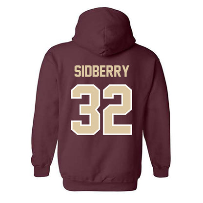 Boston College - NCAA Women's Basketball : Teya Sidberry - Classic Shersey Hooded Sweatshirt-1