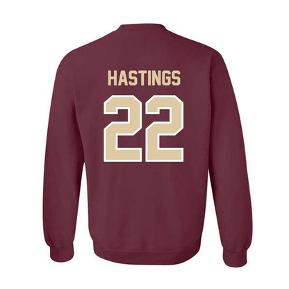 Boston College - NCAA Men's Basketball : Jayden Hastings - Classic Shersey Crewneck Sweatshirt-1