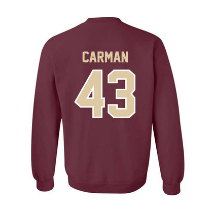 Boston College - NCAA Women's Basketball : Ally Carman - Classic Shersey Crewneck Sweatshirt