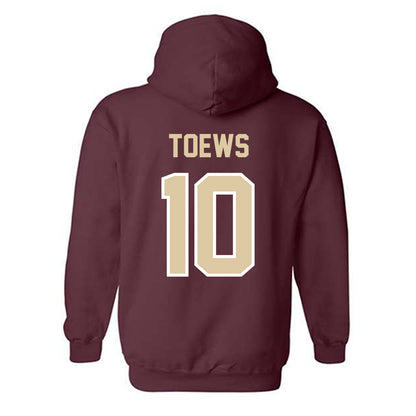 Boston College - NCAA Men's Basketball : Luka Toews - Classic Shersey Hooded Sweatshirt-1