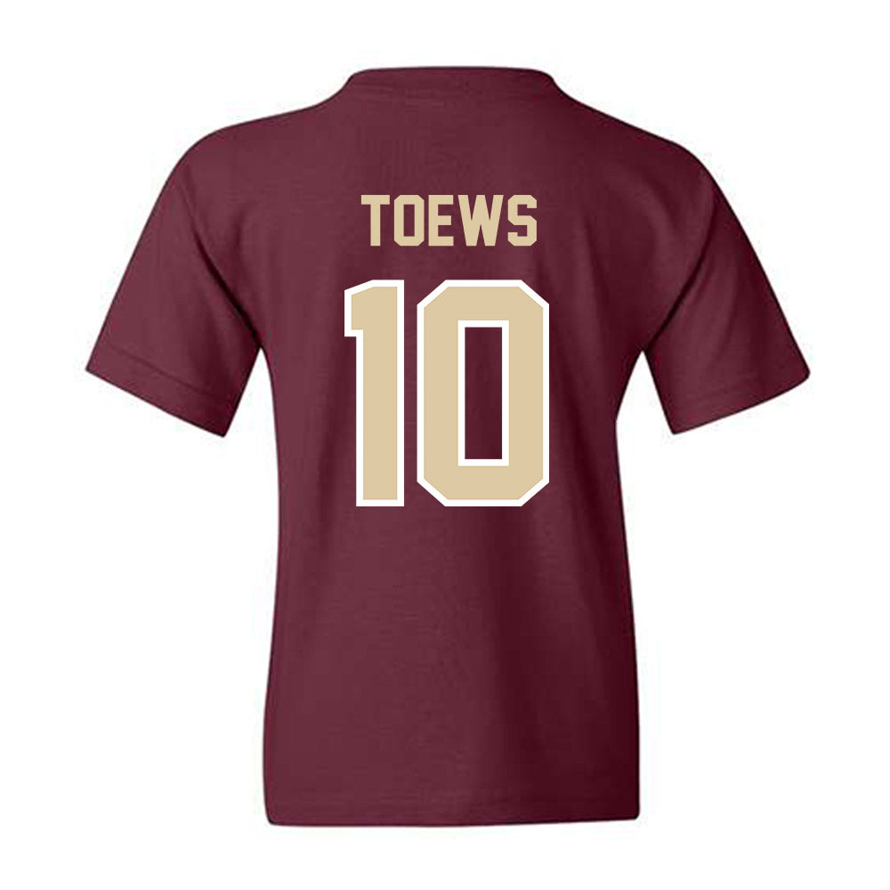 Boston College - NCAA Men's Basketball : Luka Toews - Classic Shersey Youth T-Shirt-1