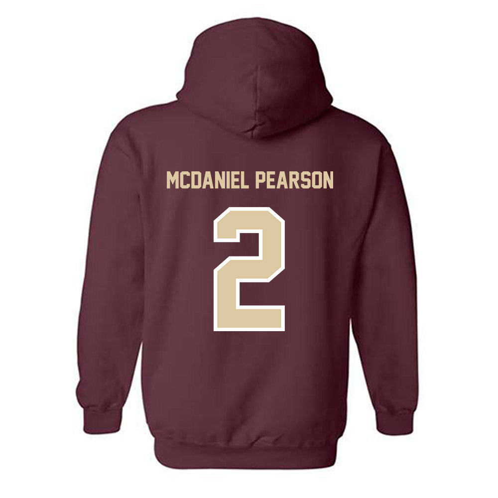 Boston College - NCAA Women's Basketball : Teionni McDaniel Pearson - Classic Shersey Hooded Sweatshirt-1
