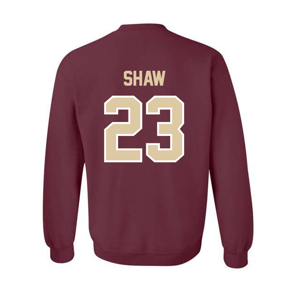 Boston College - NCAA Men's Basketball : Aidan Shaw - Classic Shersey Crewneck Sweatshirt-1