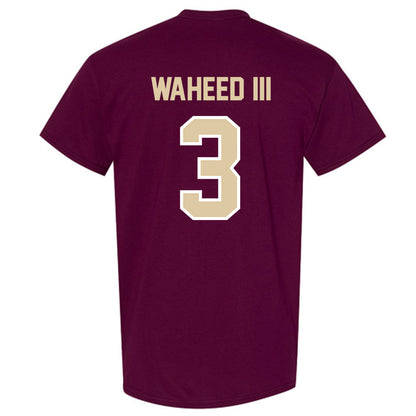 Boston College - NCAA Men's Basketball : Akbar Waheed III - Classic Shersey T-Shirt-1