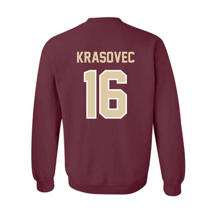 Boston College - NCAA Women's Basketball : Lili Krasovec - Classic Shersey Crewneck Sweatshirt-1